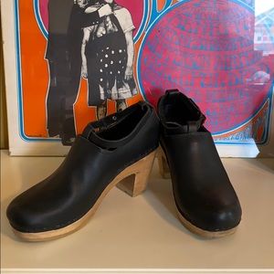 No. 6 Store Closed Clog Ankle Strap on High Base